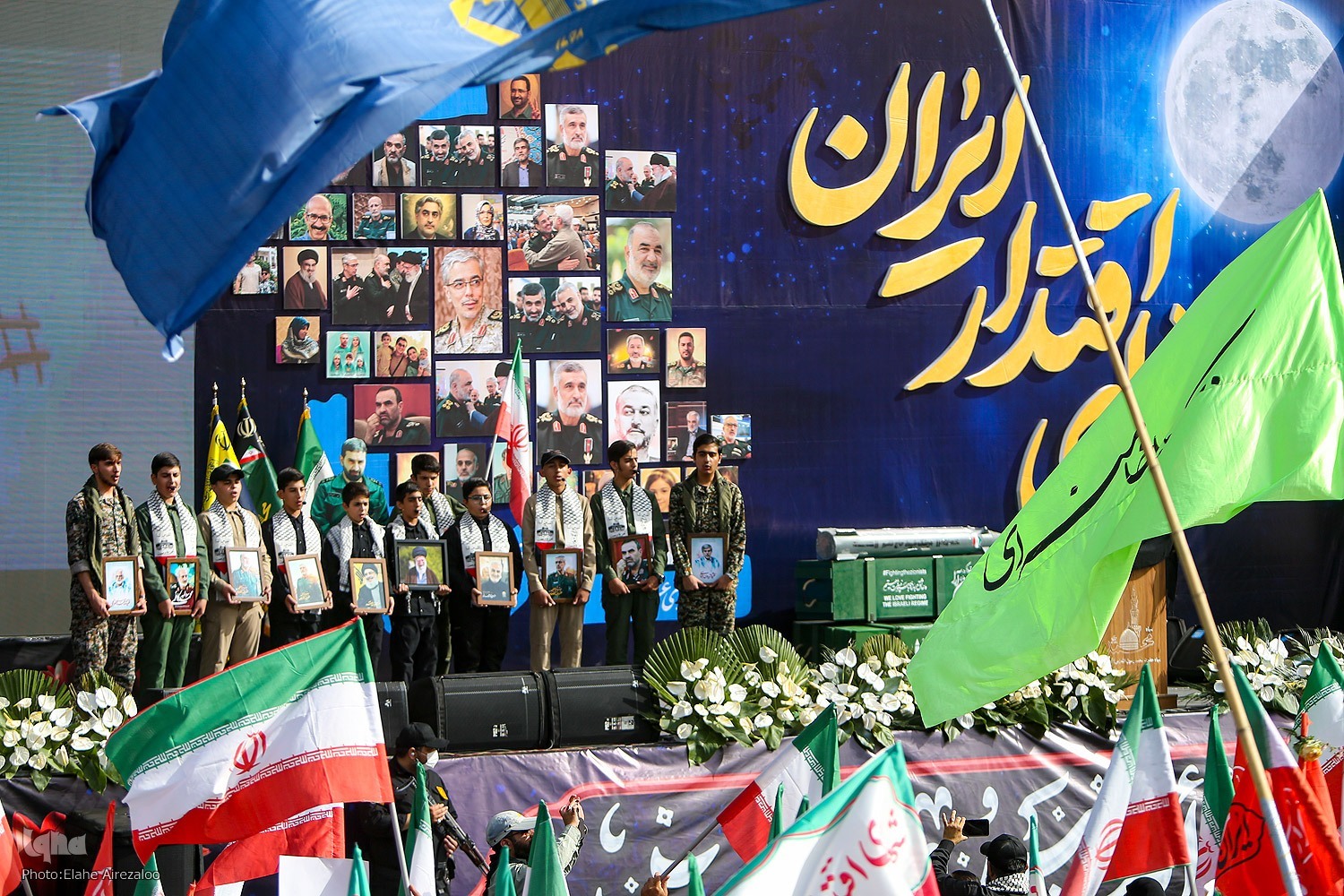 تشییع شهدای اقتدار⁩ ایران شکوه دیگر از همبستگی ایرانیان بود