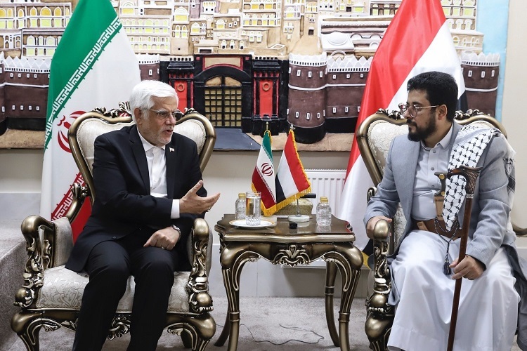 محمدرضا عارف در دیدار با سفیر یمن در تهران