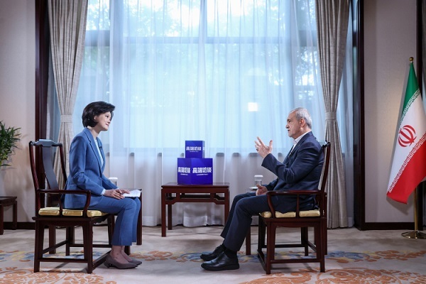 پزشکیان در گفت‌وگو با شبکه مرکزی تلویزیون چین