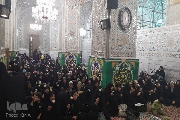 تغرید محمد جونی استاد حوزه علمیه خواهران از کشور لبنان