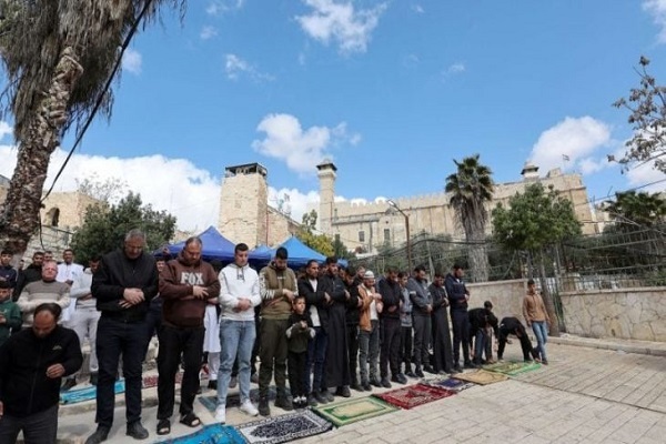 گرامیداشت میلاد النبی(ص) در مسجد ابراهیمی الخلیل + فیلم