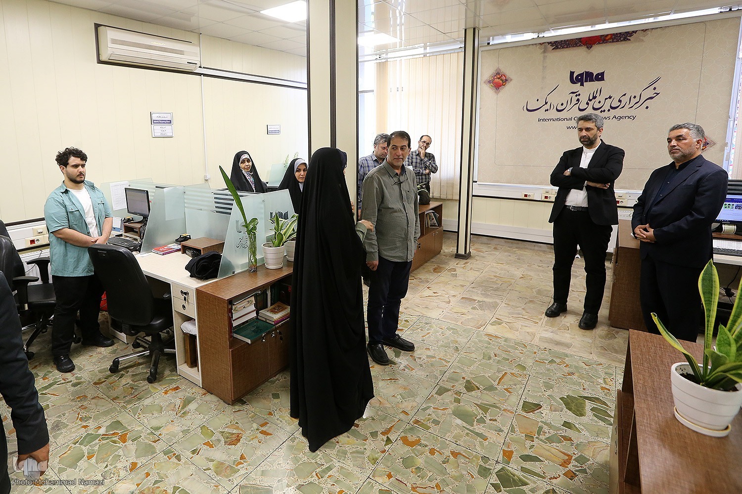 بازدید معاون ارتباطات و اطلاع‌رسانی دفتر رئیس‌جمهور از ایکنا