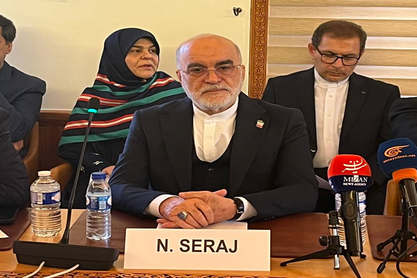 ناصر سراج، معاون امور بین‌الملل قوه قضاییه و دبیر ستاد حقوق بشر