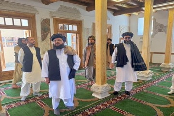 بازگشایی مسجد تاریخی باباجی در غزنی افغانستان بازگشایی مسجد تاریخی باباجی در غزنی افغانستان