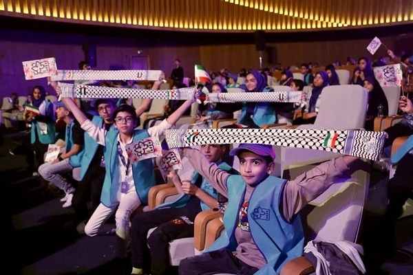 آماده انتشار برای روز چهارشنبه 16 مهر/////ادای دین به کودکان غزه و شهدای دانش‌آموز جنگ 12 روزه برگ زرین جشنواره سی‌وهفتم بود +صوت