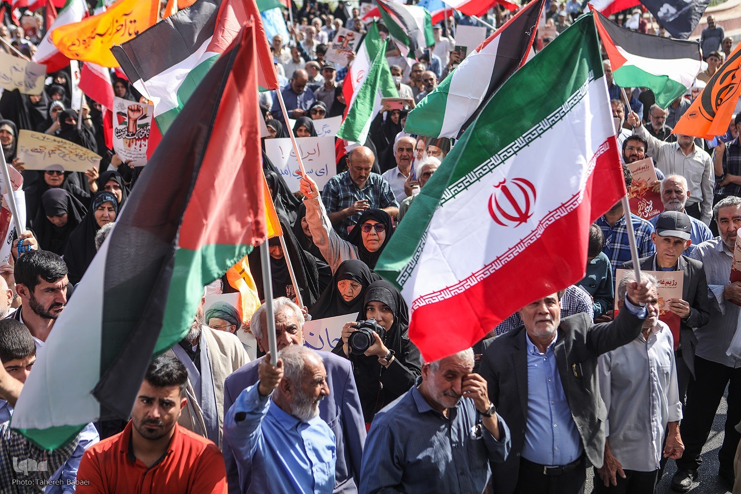 راهپیمایی «بشارت نصر» در تهران