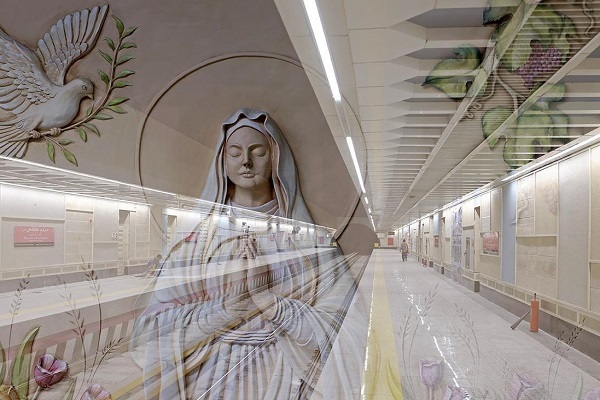 ستایش کاربران خارجی از ادای احترام زیبای ایران به مریم مقدس(س)