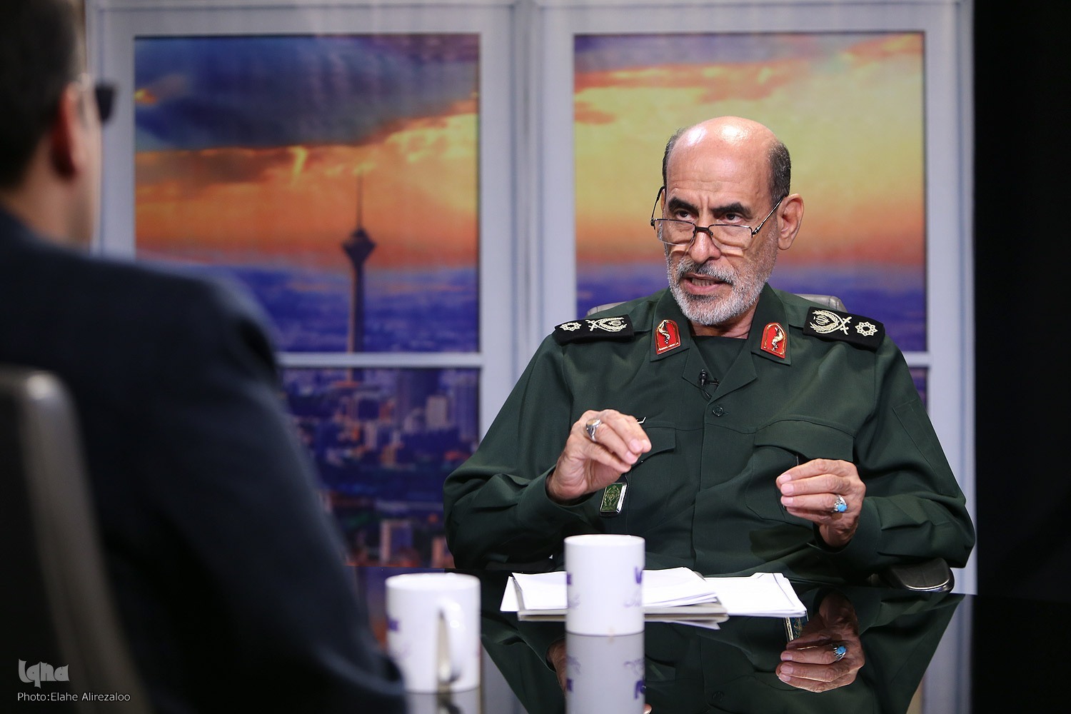 سردار محمدحسین سپهر، از فرماندهان دوران دفاع مقدس