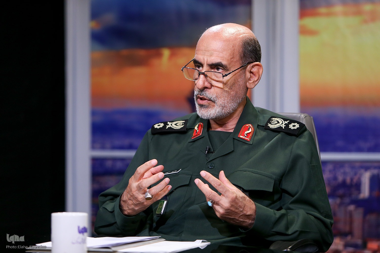 سردار محمدحسین سپهر، از فرماندهان دوران دفاع مقدس