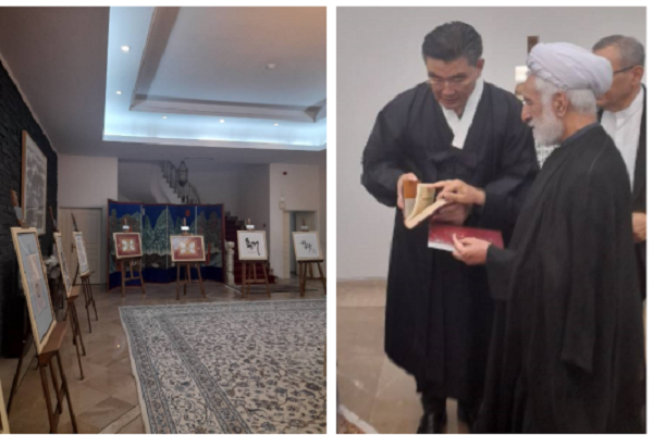 نماینده رهبری به سفیر کره جنوبی در ایران قرآن اهدا کرد