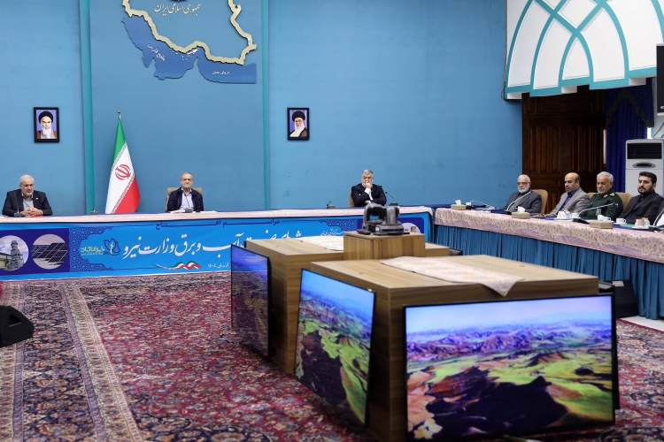 پزشکیان در مراسم افتتاح پروژه‌های صنعت آب و برق وزارت نیرو