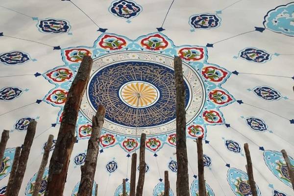 ابتکار بانوان هنرمند ترکیه‌ای برای تزئین مساجد