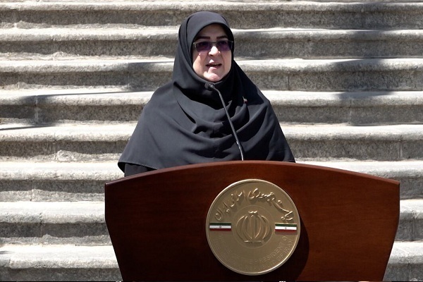 فاطمه مهاجرانی، سخنگوی دولت