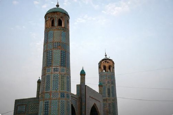 مسجد کبود: شاهکاری از معماری اسلامی در افغانستان