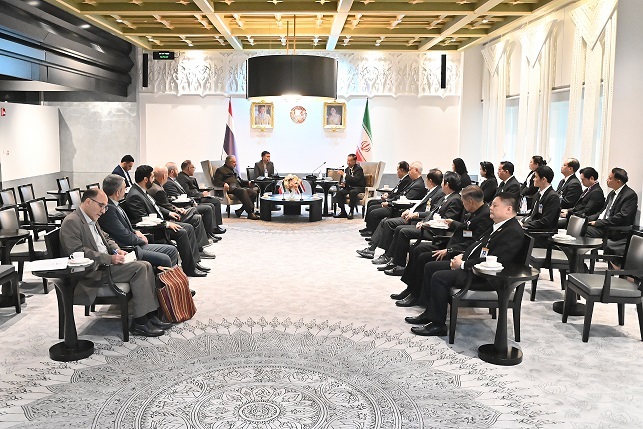 دیدار رئیس مجلس نمایندگان تایلند با  نمایندگان مجلس شورای اسلامی ج.ا.ایران