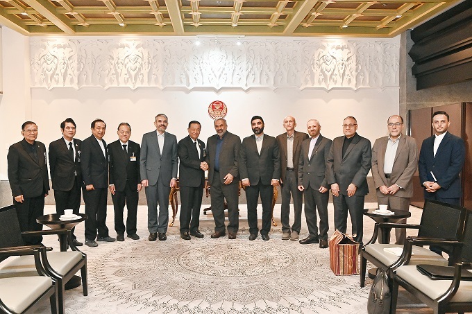 دیدار رئیس مجلس نمایندگان تایلند با  نمایندگان مجلس شورای اسلامی ج.ا.ایران