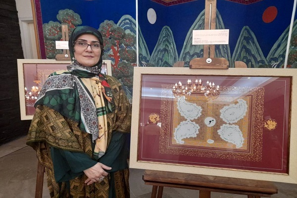 تندیس تقوی، بانوی خوشنویس