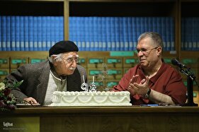 مراسم شب استاد سیدفتح‌الله مجتبایی