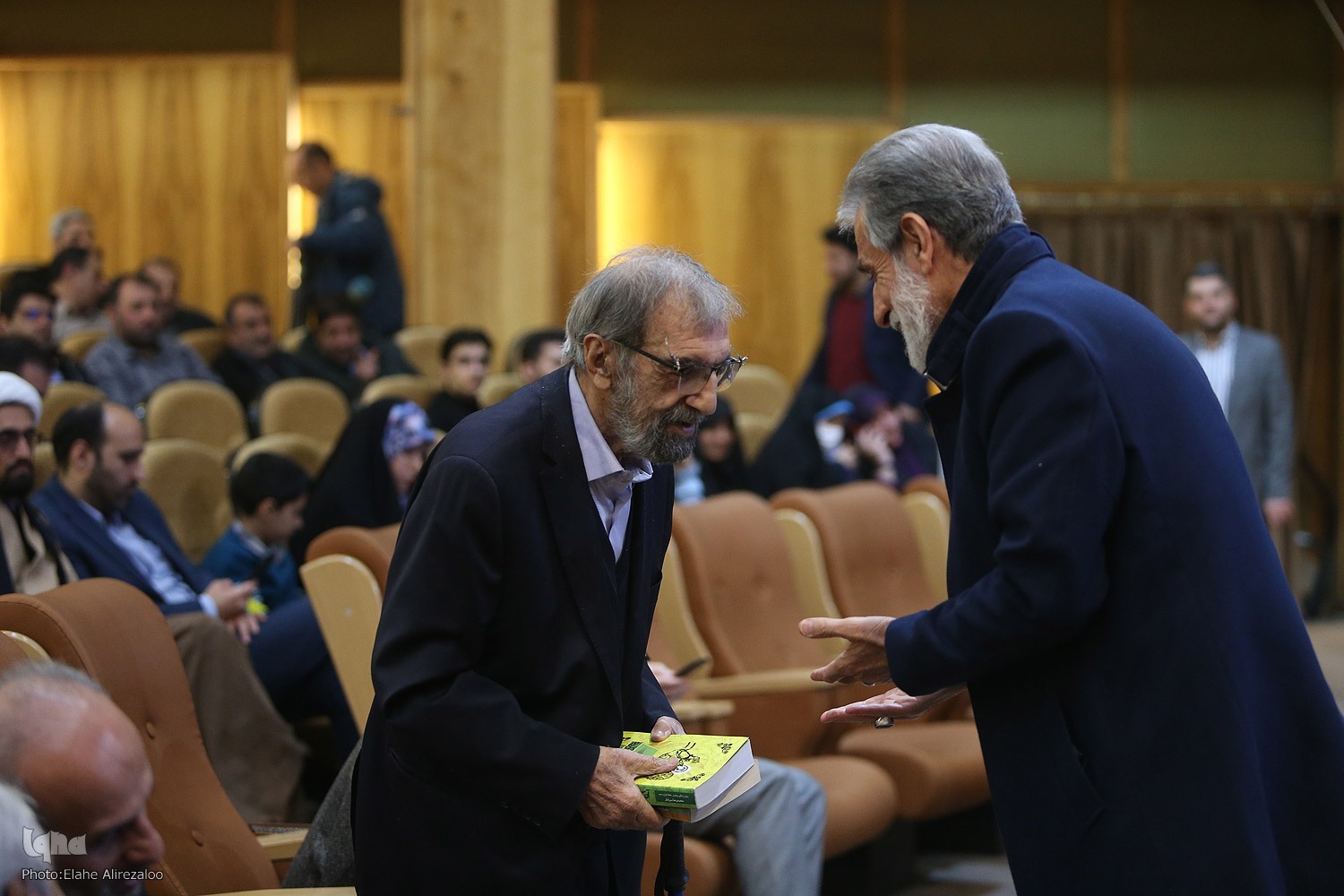 رضا رهگذر و سیدعلی موسوی گرمارودی رضا رهگذر و سیدعلی موسوی گرمارودی