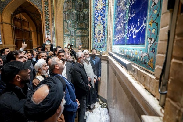 مشارکت بینالمللی و رسمی در آیین افتتاح صحن حضرت زهرا + عکس مشارکت بینالمللی و رسمی در آیین افتتاح صحن حضرت زهرا + عکس