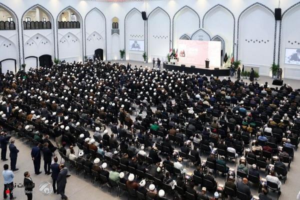 کنگره بین‌المللی علامه نائینی در نجف اشرف آغاز شد/ رونمایی از دانشنامه محقق نائینی+عکس