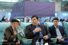 حسین رضا زاده عضو شورای شهر تهران در	اولین روز از رقابتهای مسابقات بین المللی قرآن کریم