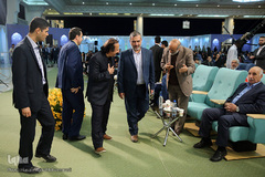 حضور مجید مجیدی اولین روز از رقابتهای مسابقات بین المللی قرآن کریم