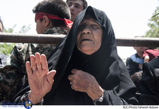 مراسم تشییع شهید سید یحیی سیدی