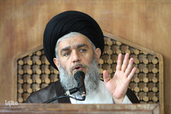 حجت الاسلام والمسلمین سیدحسین مومنی در سی و نهمین دوره مسابقات قرآن استان تهران