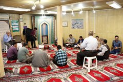 جلسه آموزش قرآن مسجد ولیعصر (عج)