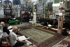 محفل قرآنی با همراهان مرحوم تختی