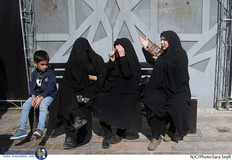 عزاداری مردم حسینی  در ظهر روز عاشورا