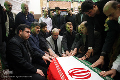 مراسم تشییع پیکر مرحوم استاد محمدتقی مروت