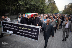 مراسم تشییع پیکر مرحوم استاد محمدتقی مروت 