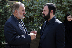 حسین محمدزاده، رییس شبکه قرآن سیما و استاد عباس سلیمی، پیشکسوت قرآن کریم