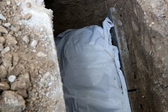 مراسم تدفین پیکر مرحوم استاد «محمد تقی مروت» در قطعه نام آوران بهشت زهرا