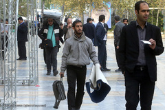 نخستین روز بیست و دومین نمایشگاه مطبوعات