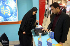 مهمانان غرفه ایکنا در دومین روز از نمایشگاه مطبوعات
