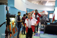 مهمانان غرفه ایکنا در دومین روز از نمایشگاه مطبوعات
