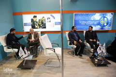 مهمانان غرفه ایکنا در دومین روز از نمایشگاه مطبوعات
