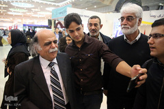 مهمانان غرفه ایکنا در دومین روز از نمایشگاه مطبوعات
