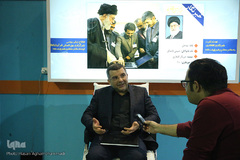 دکتر حریرچی مهمانان ایکنا در دومین روز نمایشگاه مطبوعات
