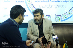 آقای وقفچی مهمانان ایکنا در دومین روز نمایشگاه مطبوعات
