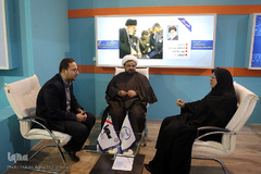 مهمانان ایکنا در روز پنجم نمایشگاه مطبوعات