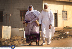 شور و حال زائران حسینی در آستانه اربعین