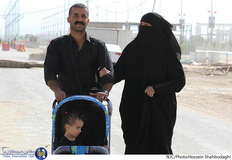 شور و حال زائران حسینی در آستانه اربعین