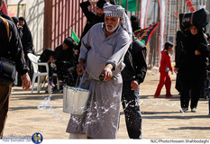 شور و حال زائران حسینی در آستانه اربعین