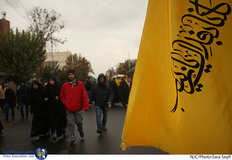 پیاده روی اربعین حسینی در تهران