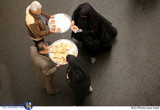 پیاده روی اربعین حسینی در تهران