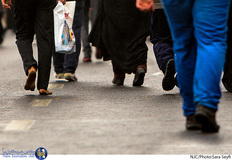 پیاده روی اربعین حسینی در تهران